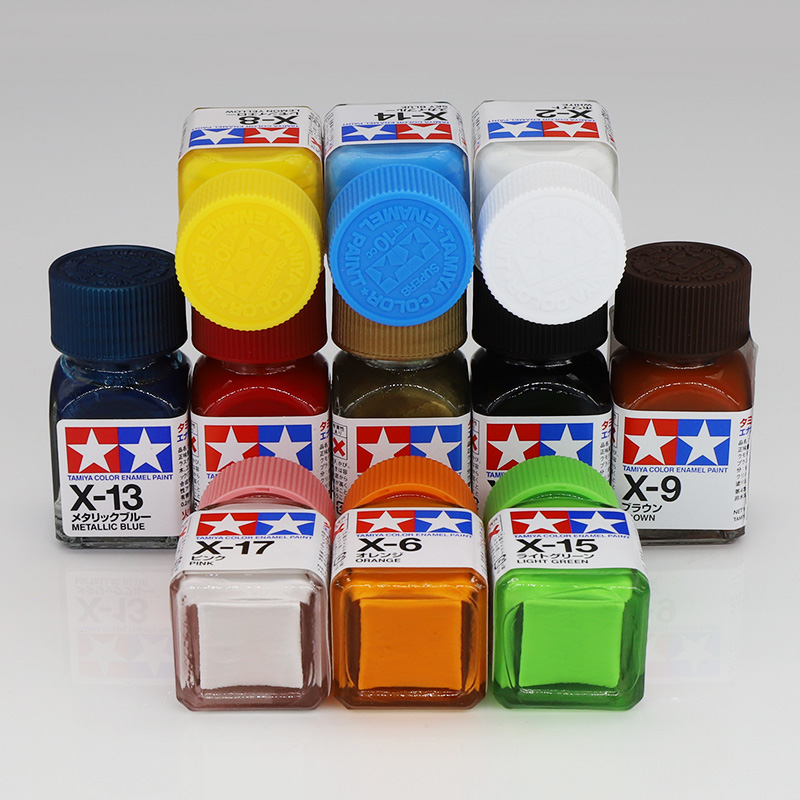タミヤオイルベースエナメルペイントグロス、ツダムモデル、グダ - Tamiya Model Paint Set のレビューと価格