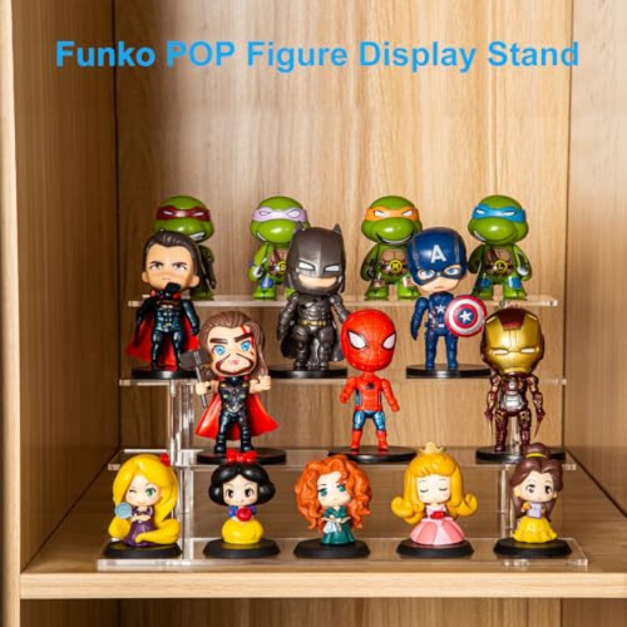 4段アクリル製香水オーガナイザースタンド、香水、コロン、化粧 - Display Risers Set のレビューと価格