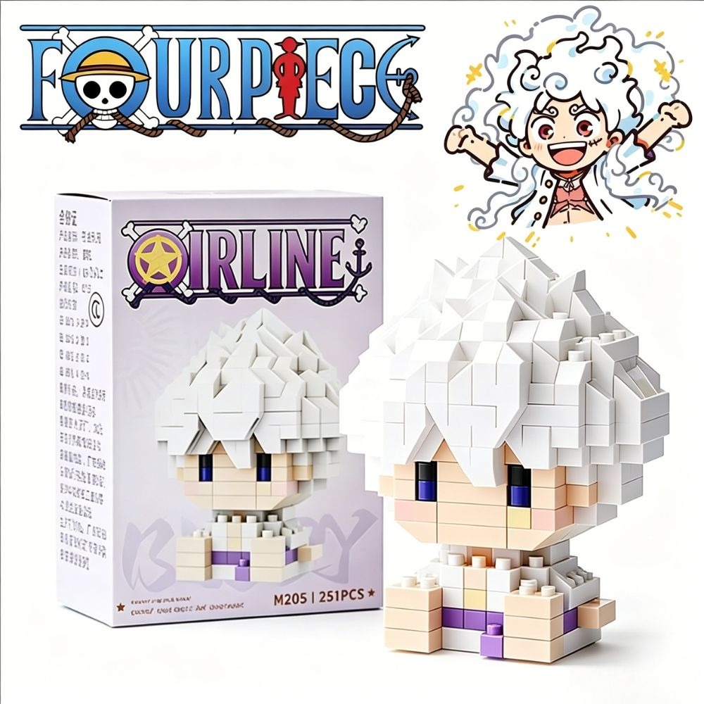 ワンピース 太陽神ニカ ルフィ マイクロビルディングブロック - Building Block Mini のレビューと価格